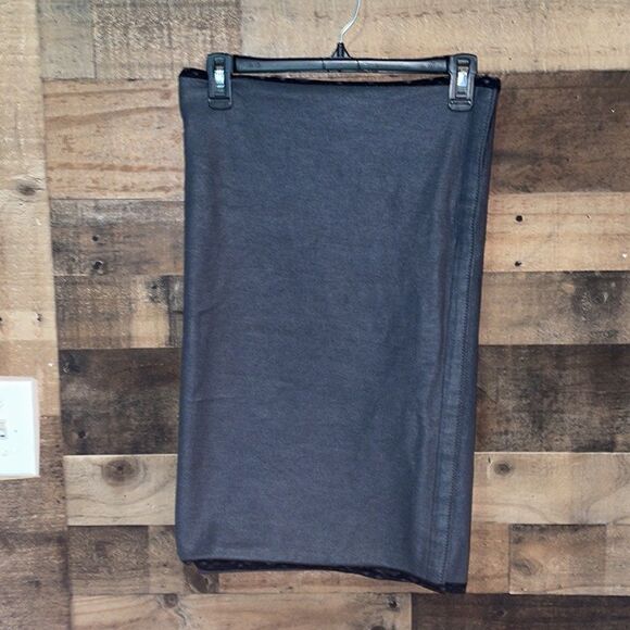 Lululemon Vinyasa Scarf *Fleece Simply Lace Play Dark Slate Black / Dark Slate - Picture 10 of 11